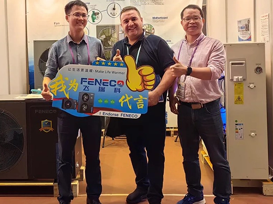 Die Teilnahme von FENECO an der 134. Canton Fair mit der Niedertemperatur-Gleichstrom-Wärmepumpe mit variabler Frequenz von Polaris löste eine Welle der Begeisterung aus